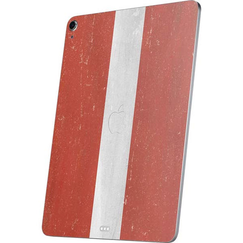 Latvia Flag Distressed Apple iPad Air Skin
